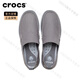 卡骆驰（crocs）男鞋卡骆驰帆布鞋男士乐福鞋一脚蹬休闲平底鞋 |207635官方旗舰正 深蓝色_水泥灰-46K 41 -42 (260mm) M8
