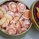 Machida Snacks importiert von Deutschland Jiayun Zuckerfrüchte Harte Sühnonbonkasten Hochzeit Candy 200g Mehrere Aromen, um saurer Kirschgeschmack 200g7027 zu wählen