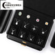 
Allied light luxury jewelry box high-end leather wedding gift ring necklace earring storage box jewelry display box ring pendant/necklace box H15605