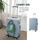 Migi Fort 18-Zoll-Koffer 20-Zoll-Boarding High-Value 22-Zoll-Reisetaschen kleine Box Passwortbox für Frauen 2025 neues Modell Zhongtong Lieferung Mint Green (Classic Aluminium Frame Model) Sammlung und Kaufaufkleber + Verpackungsgürtel + Gepäckschild Tag