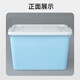 卉圳 收纳箱大号储物箱塑料整理存放箱带盖子车间物料收纳盒收纳箱带轮HN698