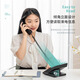 
DELI 13560 slanted screen wired telephone office home landline hotel front desk wired telephone caller ID Deli 13560 telephone [white]