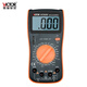 Jiang Zhiai Multímetro digital VC9205 Reloj de bolsillo de alta precisión Portable Beep VC830L Standard + (paquete de tela *1 + fusible *5)