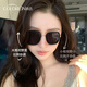 
colore.in sunglasses for women who are suitable for large, round faces, slimming, and small faces. 2025 new style sunglasses [Travel Glasses] Green Gradient Green Plate (6629)