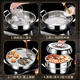 Sonor 316 steamer household steam hot pot thickened soup pot all-in-one food grade soup pot induction cooker gas stove universal multi-functional soup steamer with steamer basket 32cm