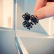 Dongyi Yanxuan Hairpin Women's 2025 high-end style side clip hair accessories light luxury bangs broken hair clip hair clip