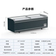 Aucma Supermarket Combination Island Cabinet Commercial Large Capacity Freezer Horizontal Frost-Frost-Frost-Frost-Frost-Frost-Frost Freezer Ice Cream Freezer Display Cabinet IHF-D1509P Automated Frost Direct Cabinet 1.44 meters