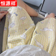 Hengyuanxiang cartoon cute shorts for women thin summer pajamas loose and comfortable baby feeling walking pants student casual home pants 702 2XL 135-150Jin [Jin equals 0.5 kg]