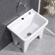 Lefit (lfte) bathroom ceramic mop pool balcony mop trough household Taiwan controlled large, medium and small mop basin courtyard mop pool 923+ Taiwan controlled under the faucet delivered to the home