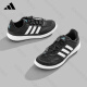 ADIDAS阿迪达斯溯溪鞋男鞋女鞋2025夏季新款户外涉水鞋百搭休闲运动鞋 黑/白JH9756【热卖】 44.5