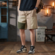 Fr.yh.zhass Nouveau short masculin Pantalon d'été masculin à cinq points respirant des sports lâches minces pantalons de travail 9277 Black M (90-115Jin [Jin est égal à 0,5 kg]))