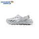 Skechers斯凯奇儿童泡泡鞋男童疏水轻便沙滩洞洞鞋夏季中大童凉鞋406645L 浅灰色/LTGY 37