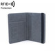
Shantoulin Village Passport clip Travel ID storage bag Passport protection case Anti-theft air ticket Study abroad portable passport