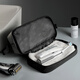 ToMill toiletry bag men's business trip portable storage bag travel toiletry storage bag waterproof dry and wet separation large capacity cosmetic bag British-standard style-grey