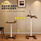 Jiayi solid wood bedside table movable lifting table standing work table pneumatic computer table home desk sofa side table