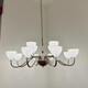 Opp Lighting (OPPLE) 2025 latest past lighting 9227 high-end solid modern living room dining room chandeliers minimalist aluminum warm lights living room 12 heads three-color unlimited remote control