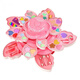 Ouoety Kinder Make-up Toy Set Girl rotierende Make-up-Box-Tasche Nagellack Mädchen Prinzessin Spielzeug Geburtstagsgeschenk Make-up Angel Wings-Medium Größe 3 Schichten