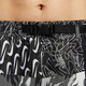 
Nike (NIKE) official men's beach shorts summer swimming casual vacation sports pants splicing comfortable FZ7373 034 black/white/light smoke ash/black M