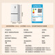 Konka refrigerator 500 liters zero built-in refrigerator cross four-door 60cm ultra-thin bottom cooling large capacity household refrigerator first-class energy efficiency air-cooled frost-free 90 degree right angle door 500 liters white