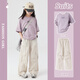 McTicco Girls Summer Set Kinder 2025 Neue modische modische Internet -Promi -Kurzarm -Mädchen für die Sommerhose gebraten