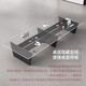 Conference room conference table long table simple modern table small training table and chair long workbench office combination regular version without socket 2.0*1.0 meter conference table