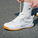 Warrior sports shoes men's shoes badminton shoes training shoes wear-resistant breathable casual shoes WXY(ZA)-4564 rice gray 40