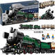 Cool Ziluo compatible avec le lego Creative Gift Emerald Night Steam Train Maersk Freight Train Children's Toy Toy Assembly [Édition parfaite] Harry Potter Train