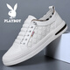 Playboy official website, Fang Ship Store Flag Official Website Men's Shoes New Model 2024 Genuine Leather Soft Sole Breathable Board Shoes Men's Fashion Fashion Playboy 6628 Khaki Ordinary Model 39