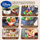 Disney (Disney) Kinderhaus spielen Haus Mini Küche Kochen Simulations Set 1 Spielzeug 3-6 Jahre alte Mädchen Jungen Geburtstagsgeschenk [E-Commerce Version 94 Stücke] Super Large Kitchen-Blue: Water Out