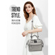 Bolsa de mamá Yixuan Mommy Multifuncional Bolsa Maternal y Baby Baby Bolsa de transporte pequeña y liviana con Madre con Baby Simple Gray