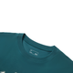 
Li Ning 2025 summer new sports trend series men's fashionable ice-sensing comfortable moisture-absorbing and sweating short-sleeved cultural shirt V683-2 reef green 4XL