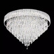 OPP (OPPLE) 2025 Nouveau style 2024 Nouveau style LED LUMIÈRE LUMBRE CRISTAL ÉCLAIRAGE CRISTAL RETRAIMENT CHANDELIER CHAMBRE LAMPE HOME DÉCORATION PLAFIER 1W 9902 Diamètre 80cm