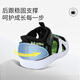 Dr. Kong Dr. Jiang Children's Shoes 2025 Summer NUEVO VELCRO Sandalias para bebés para bebés para hombres y mujeres negros de 25 pies de longitud aproximadamente 15.2-15.7