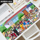 
Umipa Mouse Pad Crayon Shin-shirt Extra Large Computer Desk Raised Appearance Office Keyboard Pad Dirty Resistant and Washable Students ZZ-2694/Shin Shin-shirt 80cm*30cm Thick 2mm