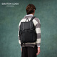 GASTON LUGA Backpack 16-inch Backpack Large Capacity Travel Computer Bag Campus Style School Bag Valentine's Day Gift Elegant Black