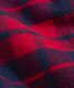 Vineyard vines boys' flannel shirt soft elastic plaid pattern children's casual top comfortable and warm red velvet 2T