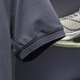 Kurzärärmungs-Polo-Shirt von Männern 2024 Sommer Neues Produkt Chinesische Farbserie Komfortable Revers-T-Shirt APLU087 12804 Kaltes Sandelholz s