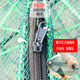 TULX folding shrimp cage, fish cage, catch eel, loach fishing cage, fishing net, lobster net, shrimp net, fishing net, catch crab pot, bold and thickened square cage, small size 5 holes + 10 packs of bait