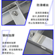 Thickened stainless steel 304 air conditioner outdoor unit bracket suitable for universal 1-1.5/2/3P/5 HP outdoor unit frame 201 1.5P 8 cm expansion wire丨1.4mm丨460 long