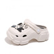 Hualin Fashion Summer Chaussage de la chaîne de perles pour enfants Sandales d'orteil mignonnes 2025 blanc 26 -27