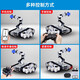 Lingxi Technology Intelligent Tracking and Obstacle Avoidance Competition Crawler Vehicle Robot Tracking Car Open Source 6 Degrees of Freedom Robotic Arm DIY Kit K2 Chassis Vehicle Bus Version Handle/Mobile Phone Control Arduino
