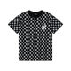 MB couple printed short-sleeved T-shirt loose casual trend DT-9901 navy blue S