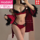 Modal Pure Sexy Burgundy Unterwäsche Unterwäsch