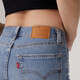 Levi's商场同款冰酷系列25夏新款女士724高腰修身直筒牛仔裤18883 000 25 (28)