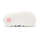Sábado (ST/SAT) Zapatos para niños Zapatos para niños 2025 Summer New Girls Sofle Sole Slippers Boys Beach Slippers White Powder tamaño 32-33 (adecuado para la longitud del pie de 20.7 cm)