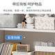 Xinyouliangjia bookshelf floor-standing simple bookcase multi-layer storage rack living room bedroom storage storage cabinet S047 with door white