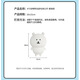 Weltston Doll Bear Push Plush Plush Toy Ragdoll Regalo de cumpleaños para niños Fiela Autodecrecándose Bear Muñeca periférica genuina