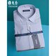 
Yageo shirt men's short-sleeved summer new style business casual middle-aged ironing plaid broken-code men's shirt purple plaid Y 12172KJY slim fit version [No mouth 37 /165 [100-110Jin [Jin equals 0.5 kg]]