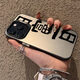Jiwangma suitable for Apple 16promax mobile phone case new iPhone 14 sense 13pro laser 12 eight directions wealth 11 trend white - color silver day after day white A12099 Huawei Pura70