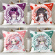 WOUGQ version of Star Iron Flower Marrying Firefly Robin Big Black Tower Firefly Firefly Firefly Peripheral Pillow Sofa Pillow Dormitory Pillow BZ1713 Yunli 45x45cm Pillowcase + Pillow core